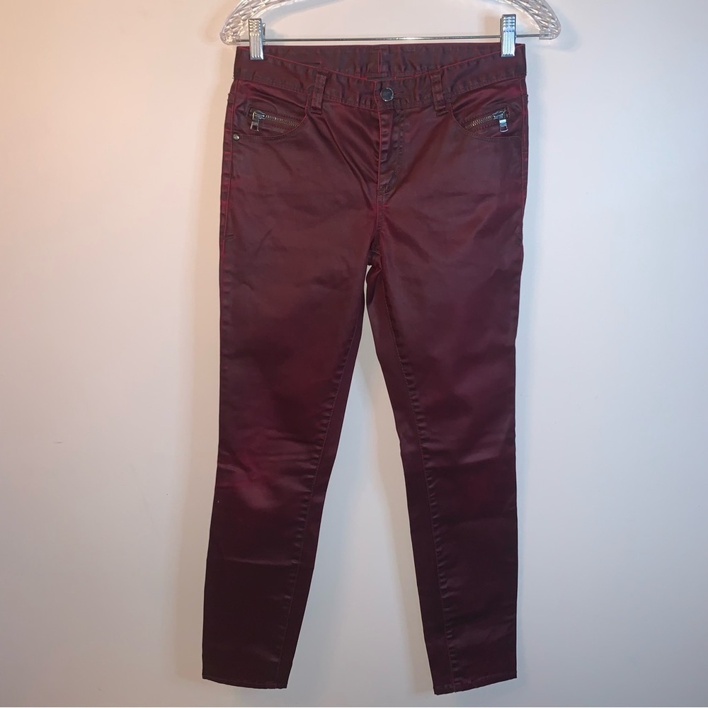 Armani Exchange Coated Skinny Jean 2